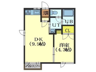 ヴィレッジ・ヒルの物件間取画像